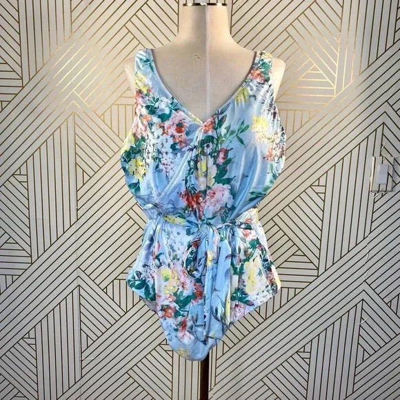 BECCA Rebecca Virtue Femme Flora OnePiece‎ Swimsuit - Picture 2 of 9